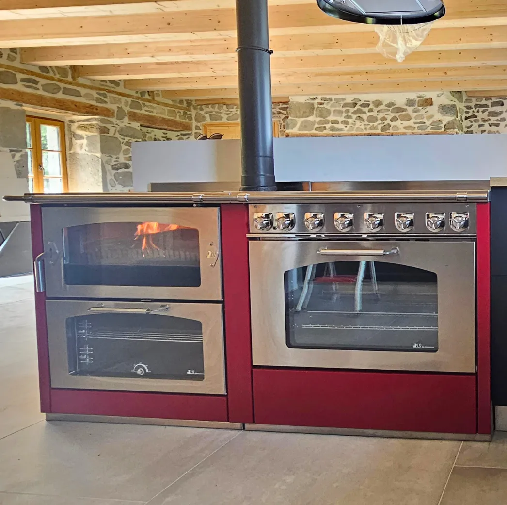La cuisinière à bois
